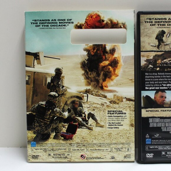 The Hurt Locker Video on DVD with Case And Outer Sleeve - Picture 8 of 12